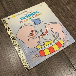 Little Golden Book Vintage “Dumbo’s Book of Colors”